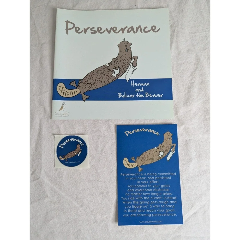 Home‎ School Teachers Cloud 9 world character book PERSEVERANCE 2nd-5th kit
